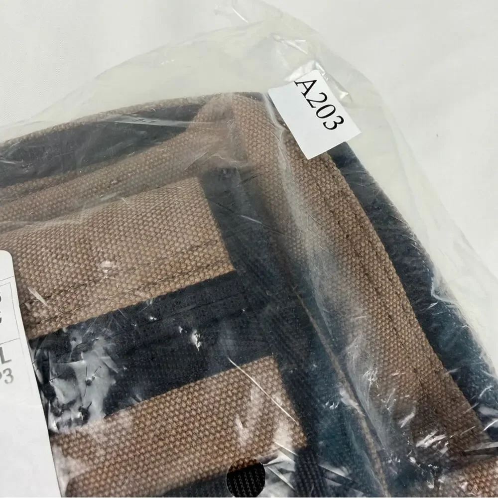 NWT Women’s Men's Sling Bag - Tan and Black Messenger bag